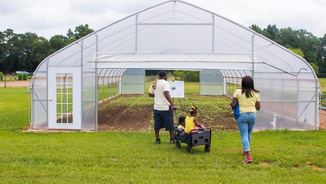 Farm Fest offers tours of the hoop houses at the FAMU Research and Extension Center in Quincy.