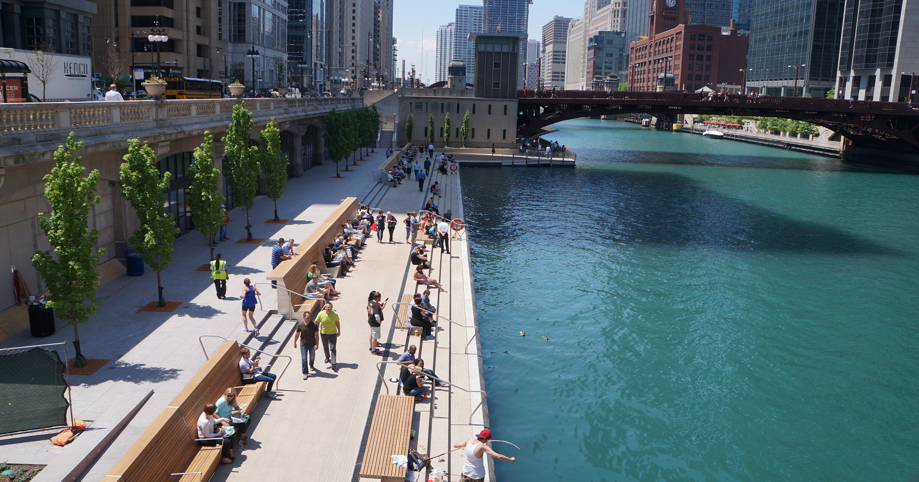 Chicago shows off during the summer