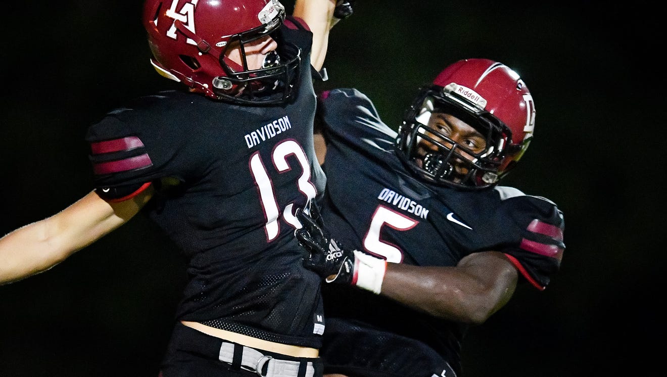 High school football Davidson Academy wins; wins trophy