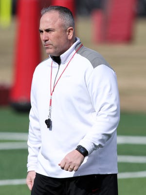 Ex-Rutgers football coach Kyle Flood (file)