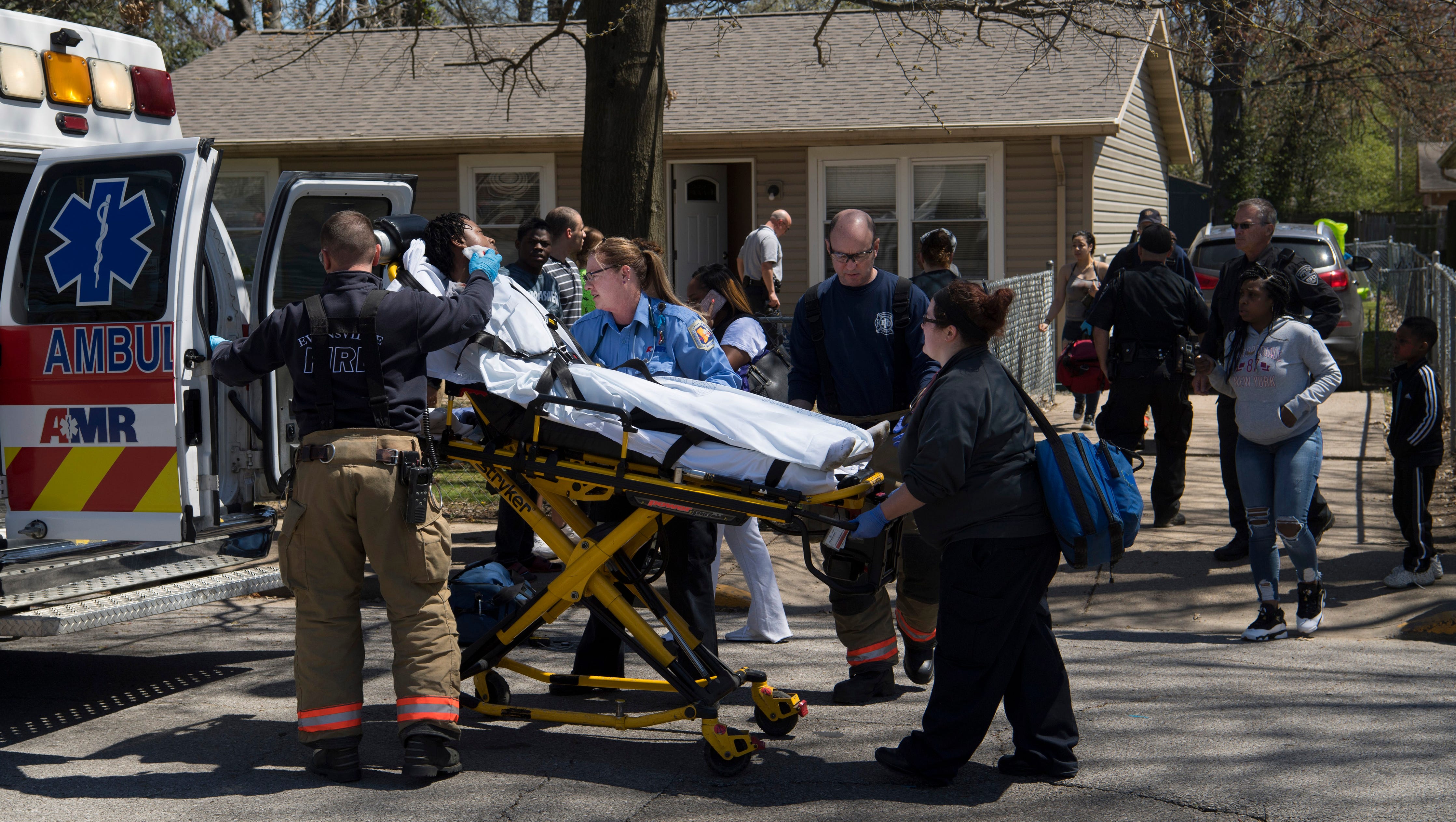 17yearold arrested after Downtown Evansville shooting