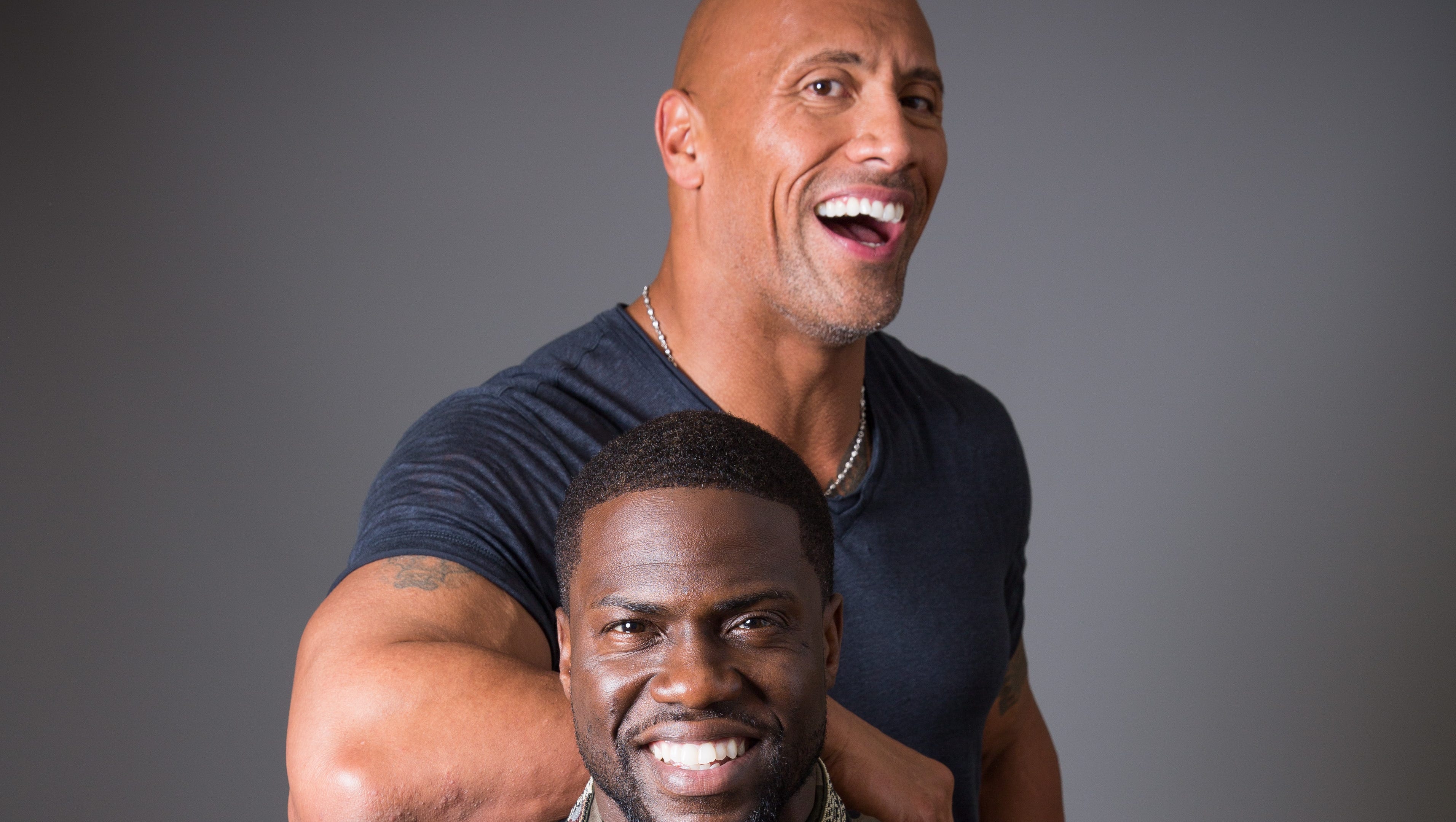 The Rock Kevin Hart Join Forces In Central Intelligence