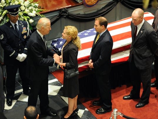 Beau Biden honored as son of Delaware at memorial