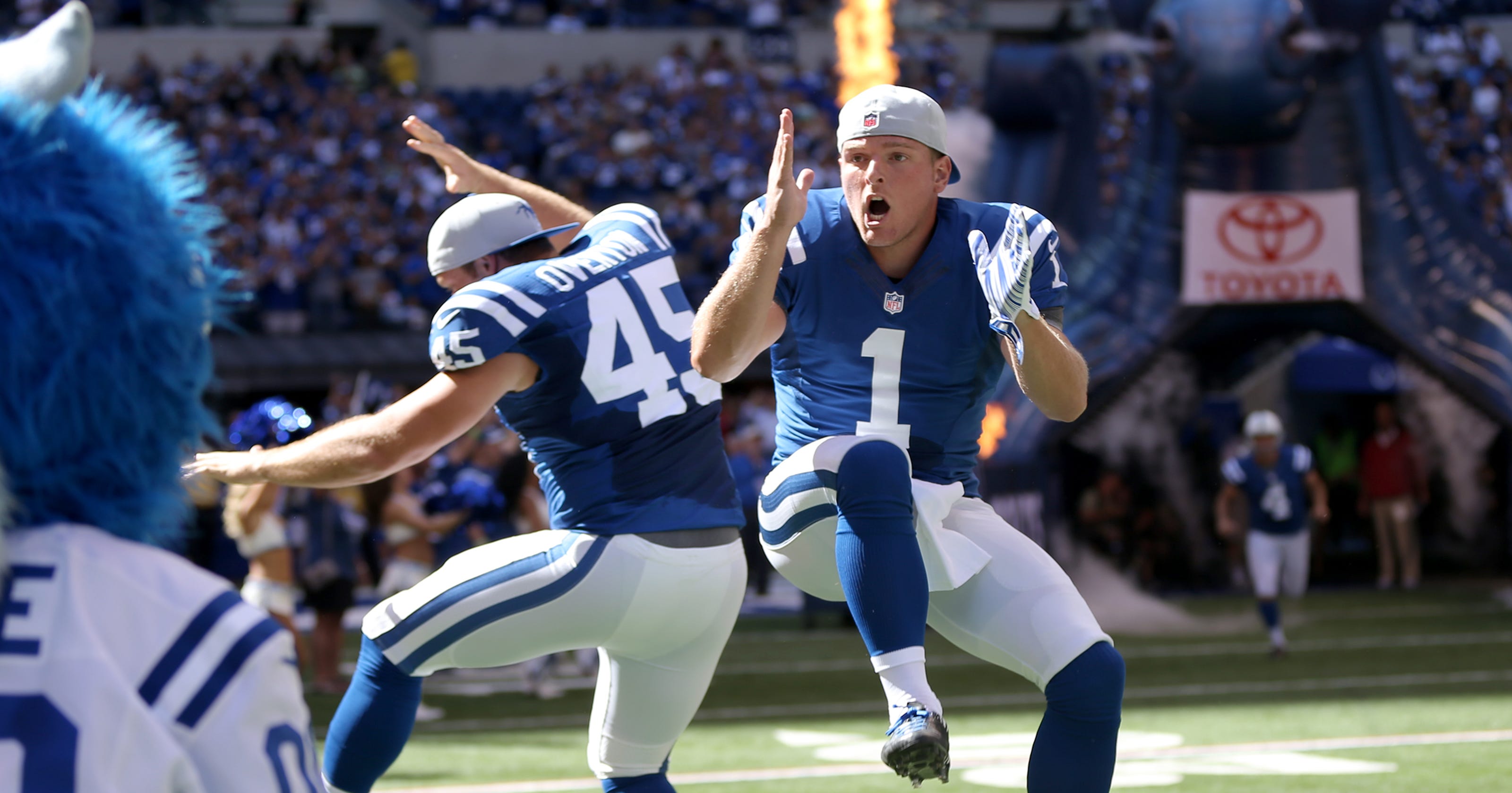 Colts punter Pat McAfee named AFC Special Teams Player of the Month