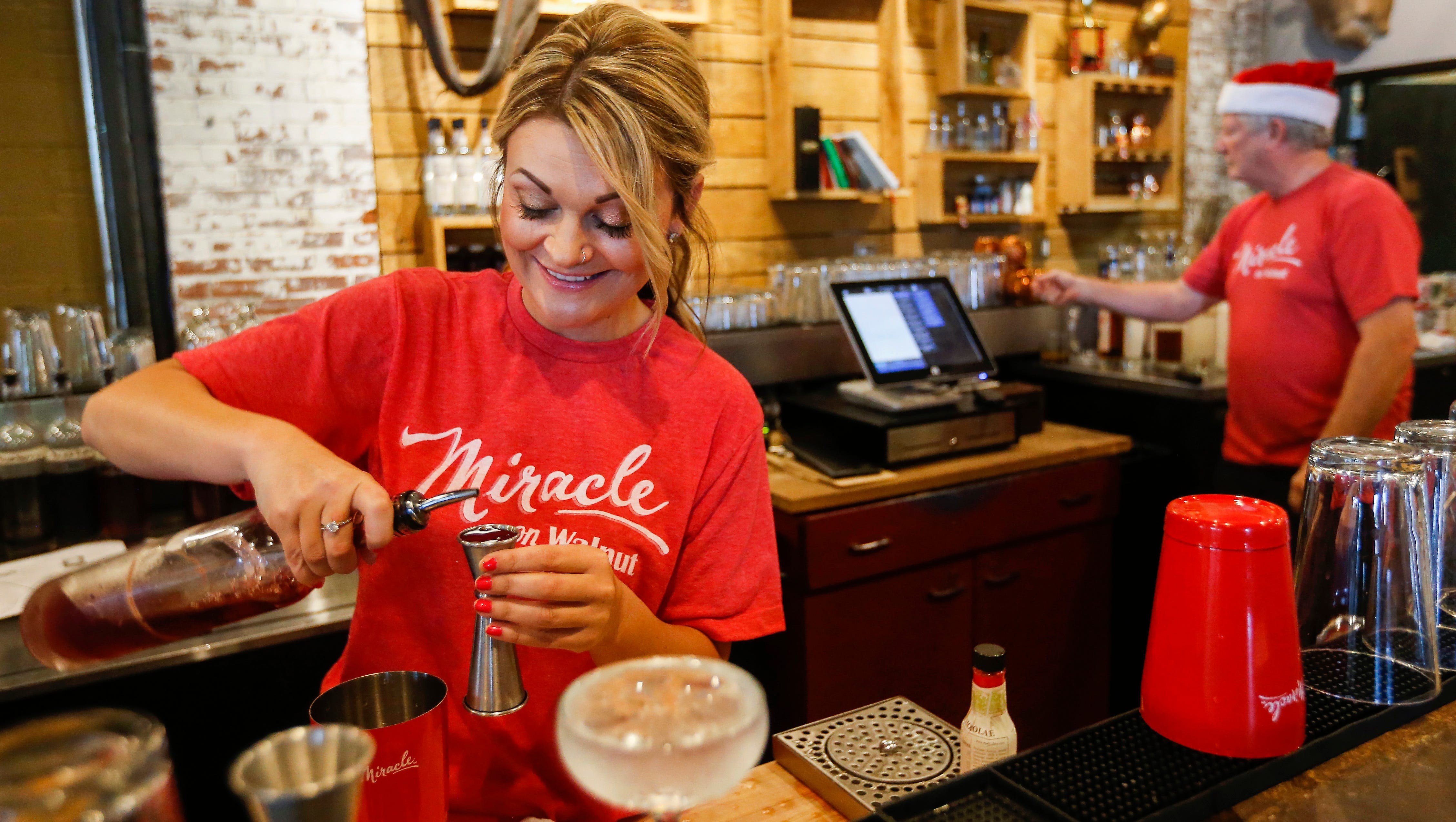 Missouri Spirits Christmas On Walnut Street 2021, Springfield, Mo Miracle On Walnut Christmas Themed Pop Up Bar