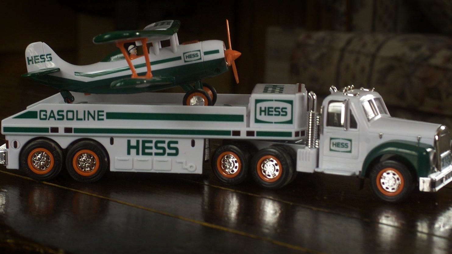 New Hess truck arrives in time for the holidays