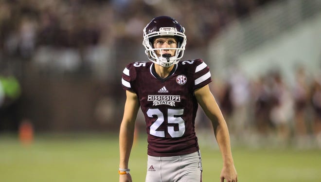 Mississippi State's Westin Graves will remain the team's kicker even after recent struggles.