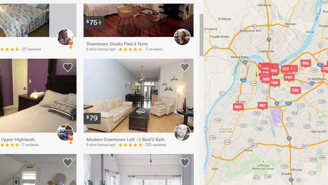 These Airbnb listings for Louisville were recently posted.