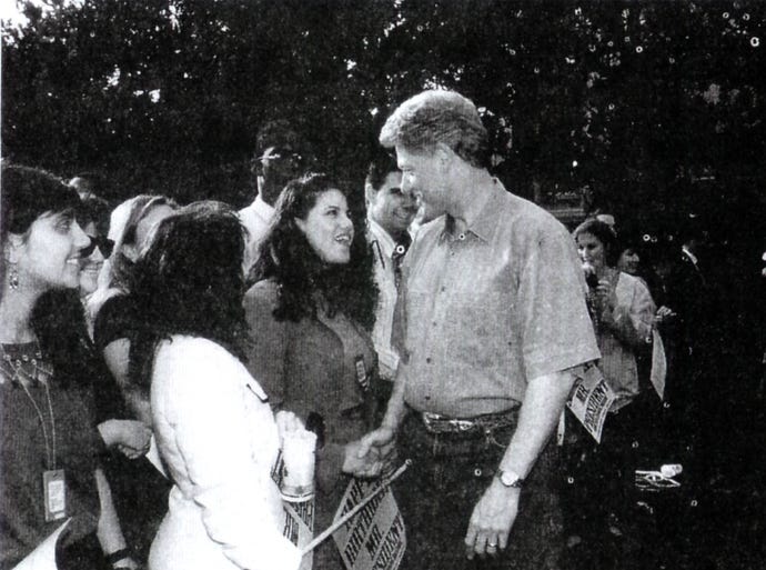 The Clinton/Lewinsky scandal