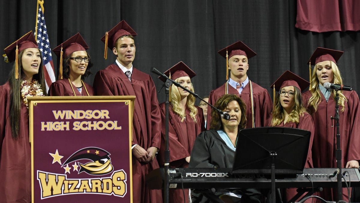 Windsor High School class of 2016 graduation