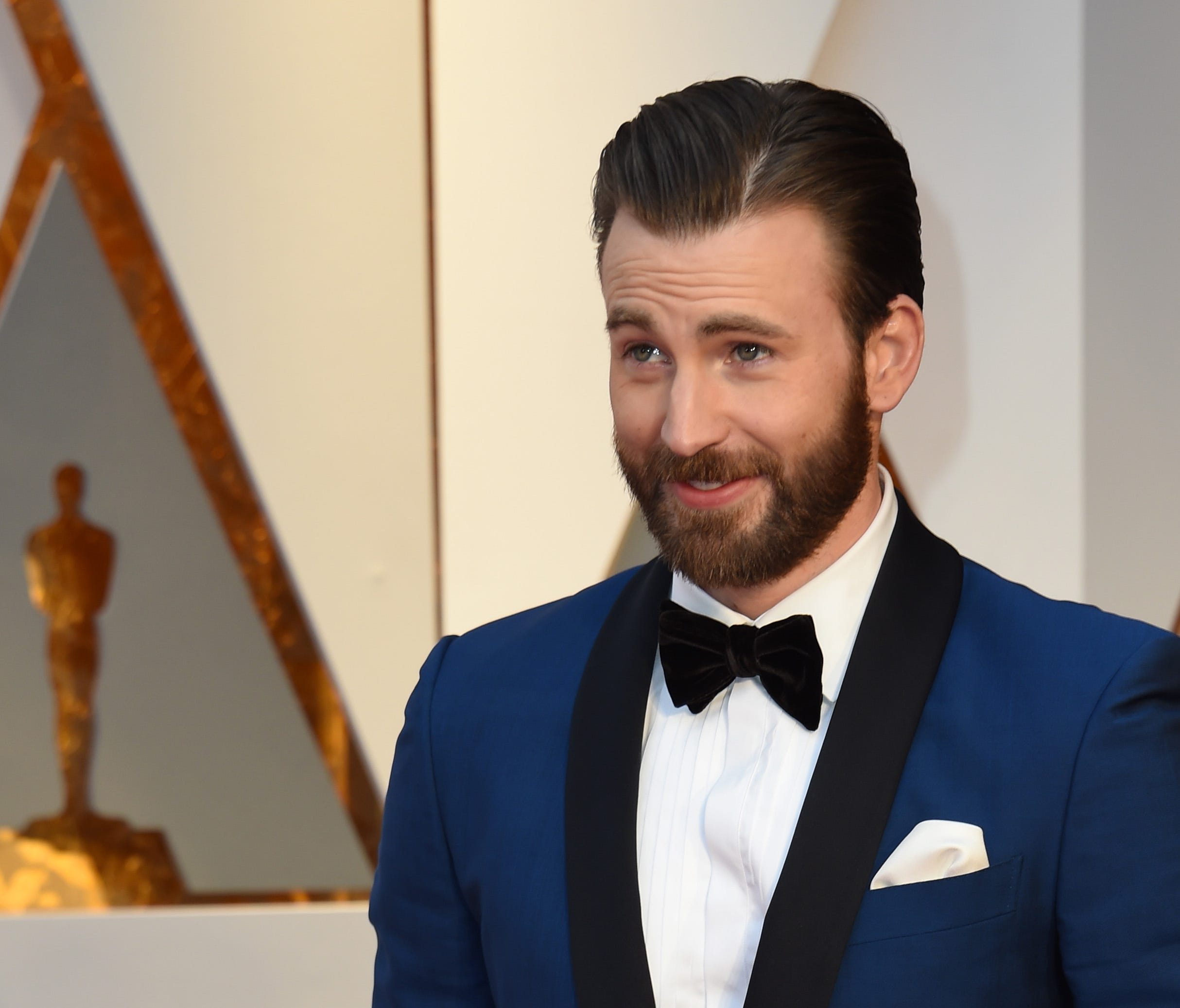 Chris Evans at the Oscars in February.