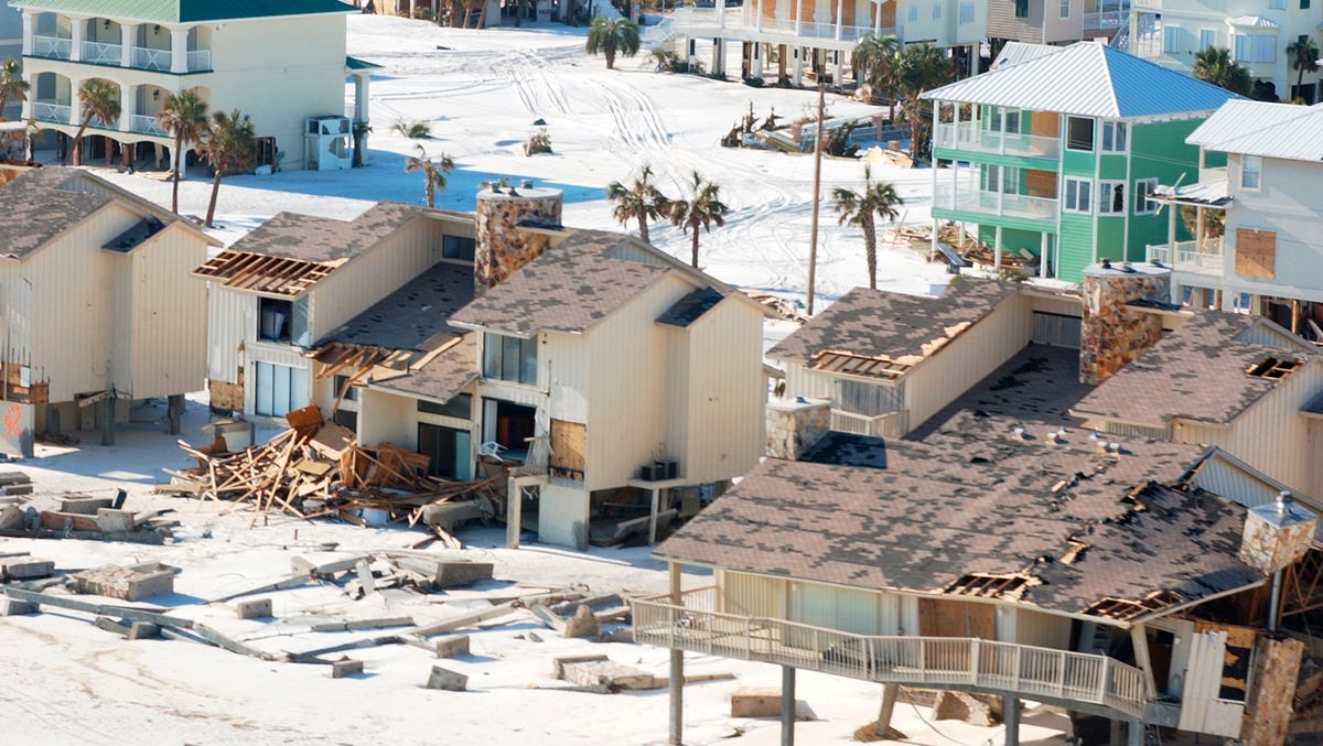 Ivan Pensacola Beach aftermath