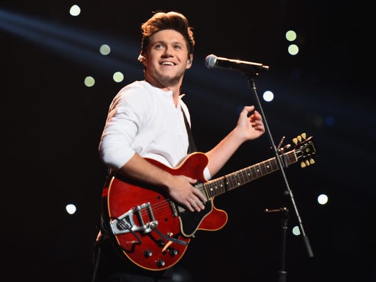 Singer Niall Horan performs on stage during KISS 108's