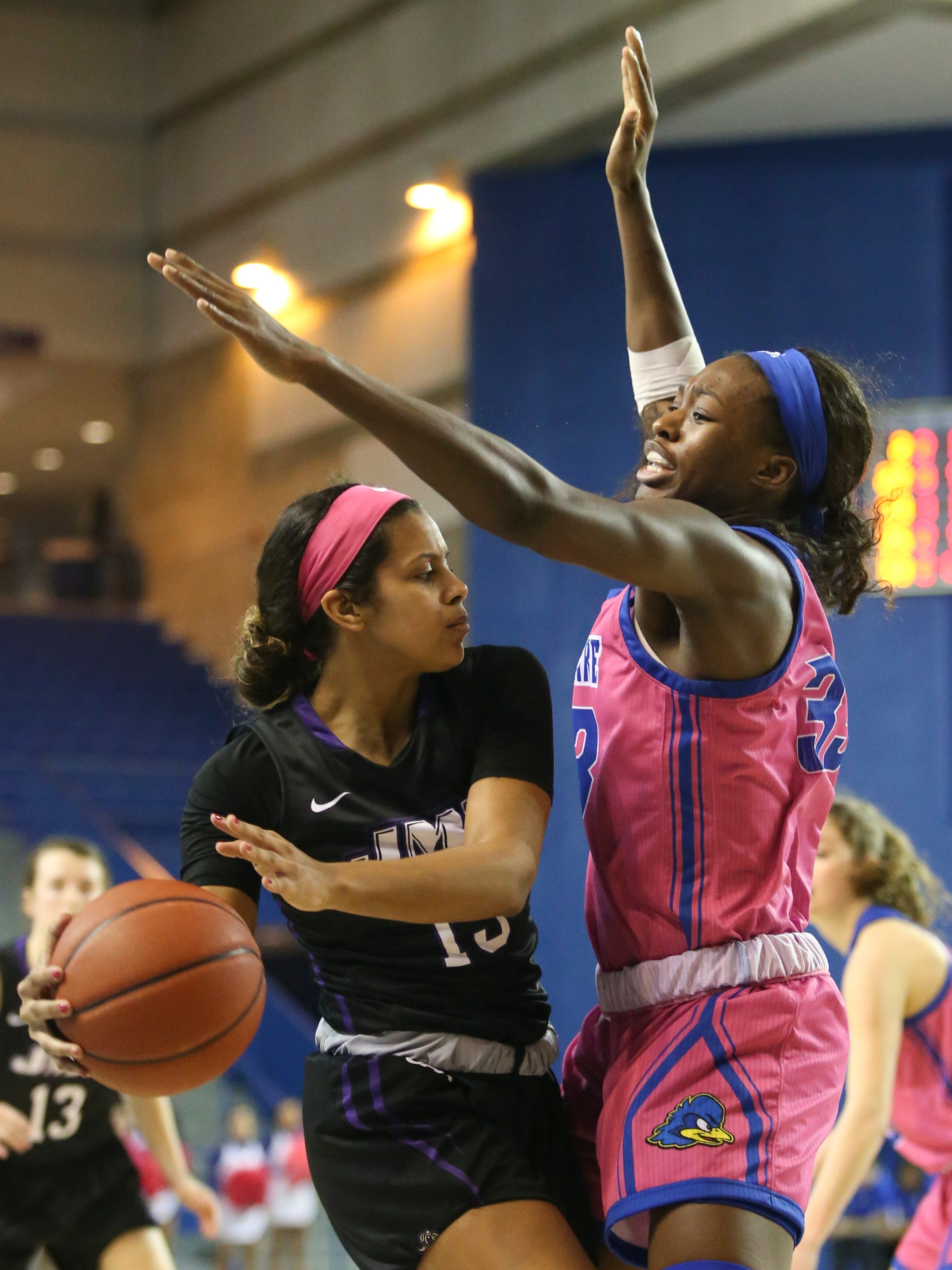 Delaware S Enabosi Named Caa Women S Basketball Player Of The Year