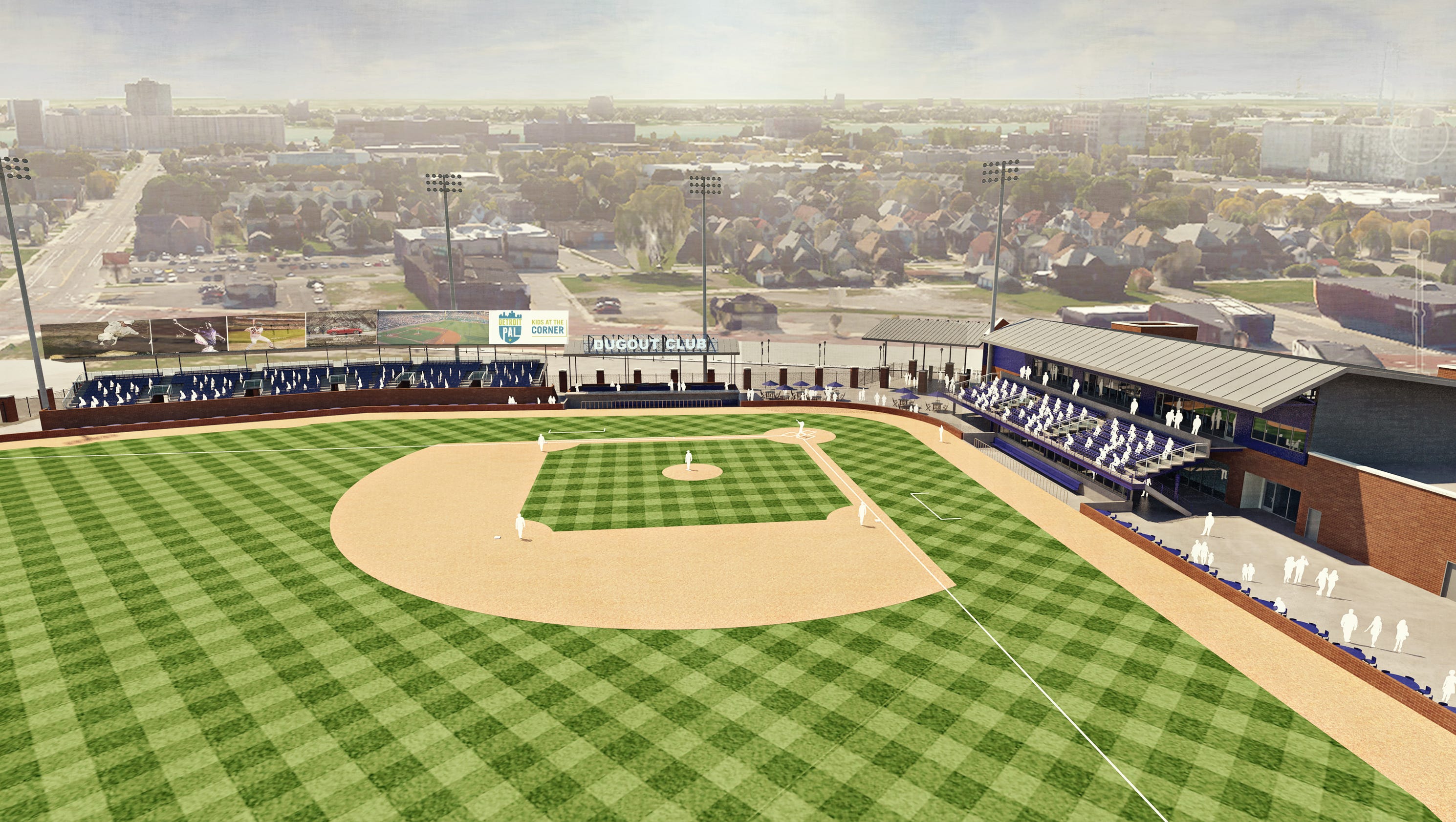 New ballpark on Tiger Stadium site hosts grand opening this weekend