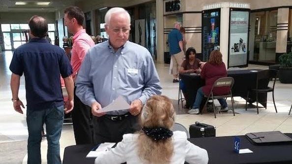 Attorney Robert Pritt at last year's Law in the Mall event. This year’s is scheduled for April 30 at Edison Mall in Fort Myers.