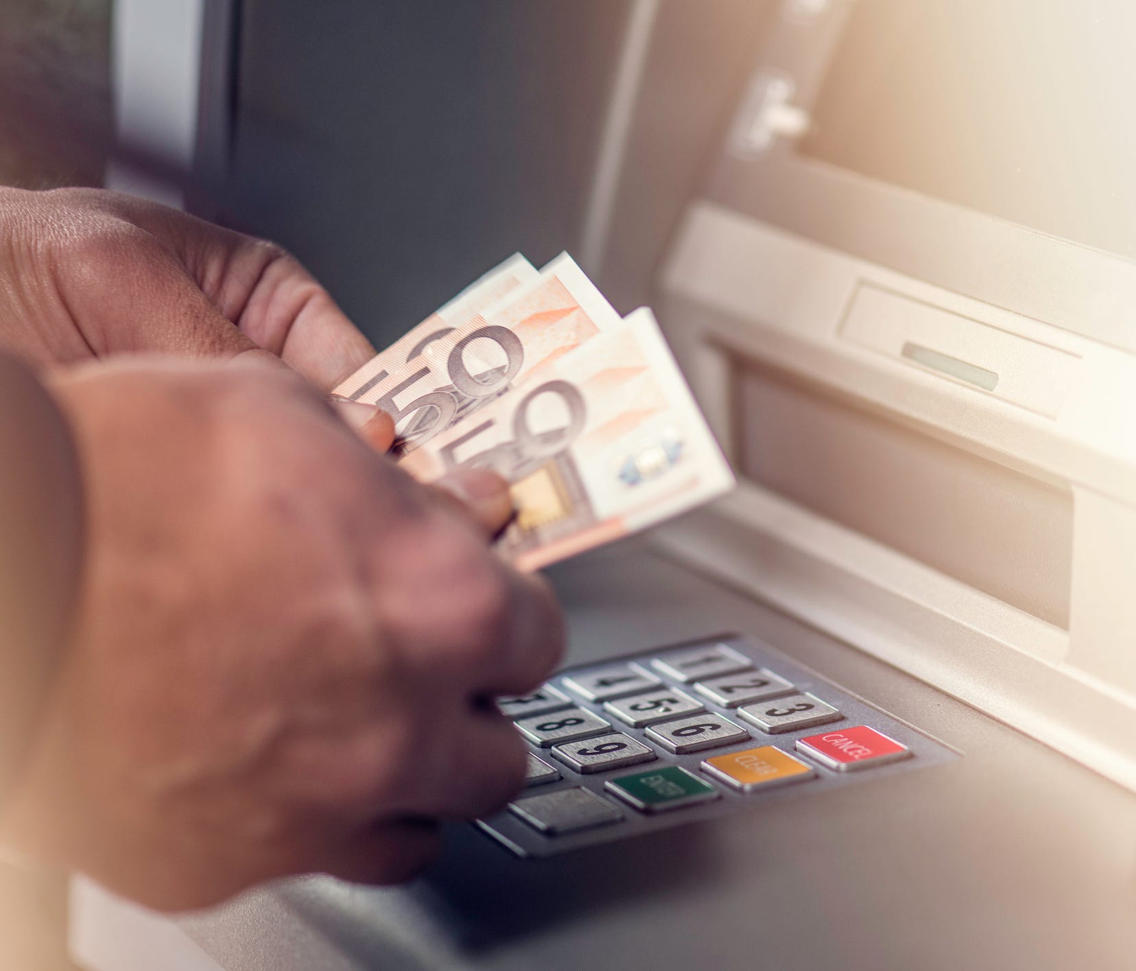 If you need currency, use a debit card at an ATM operated by a known bank—preferably an ATM inside the bank's office, to avoid the possibility of encountering a skimmer.