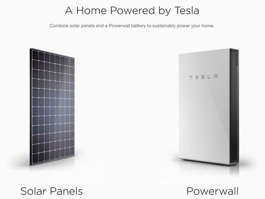 Tesla will offer its solar panels and Powerwall storage