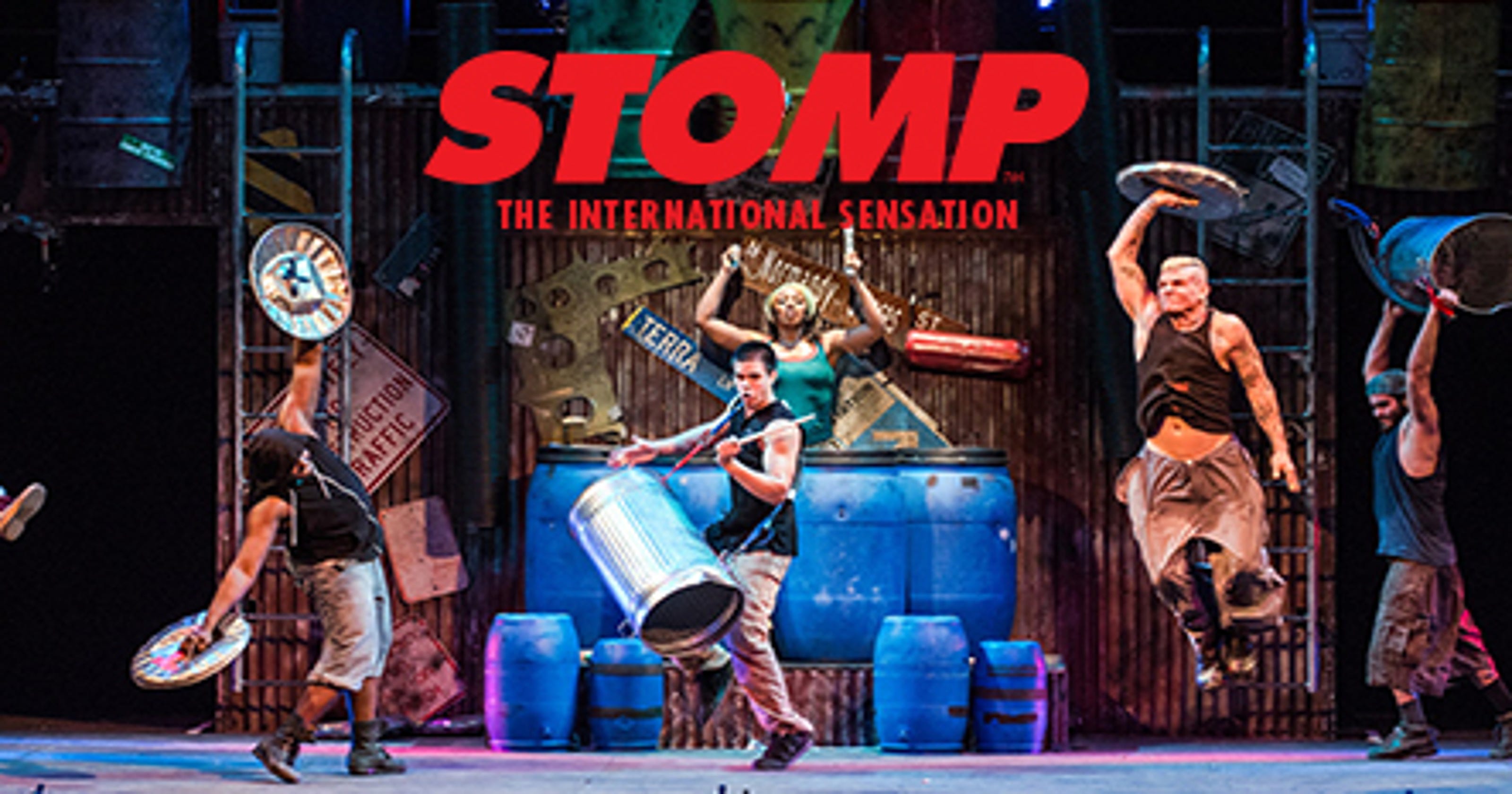 Win Two Tickets to STOMP!