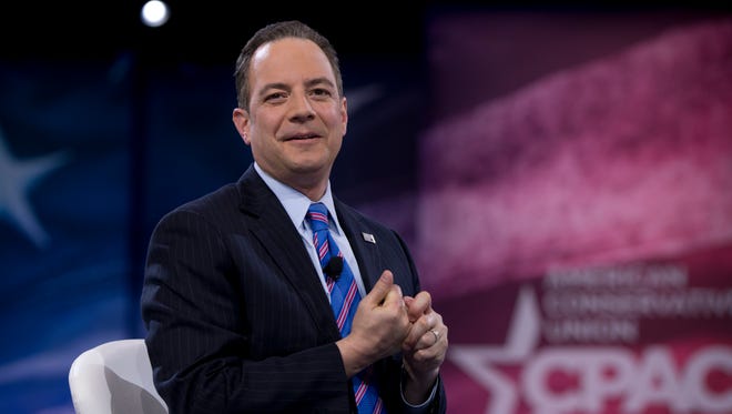 Republican National Committee Chairman Reince Priebus speaks during the Conservative Political Action Conference on March 4, 2016, in National Harbor, Md.