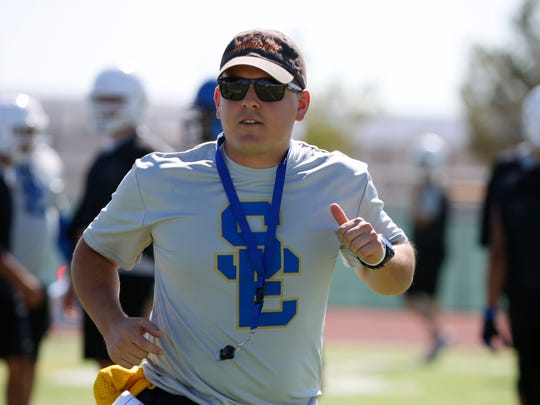 El Paso High Has New Football Coach In Ray Aguilar Jr