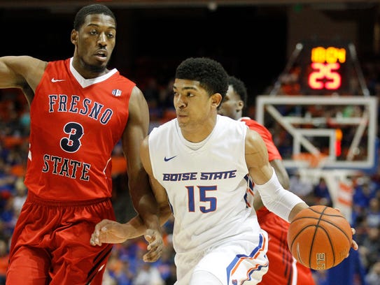 Chandler Hutchison averaged 20 points per game in his senior season at Boise State.