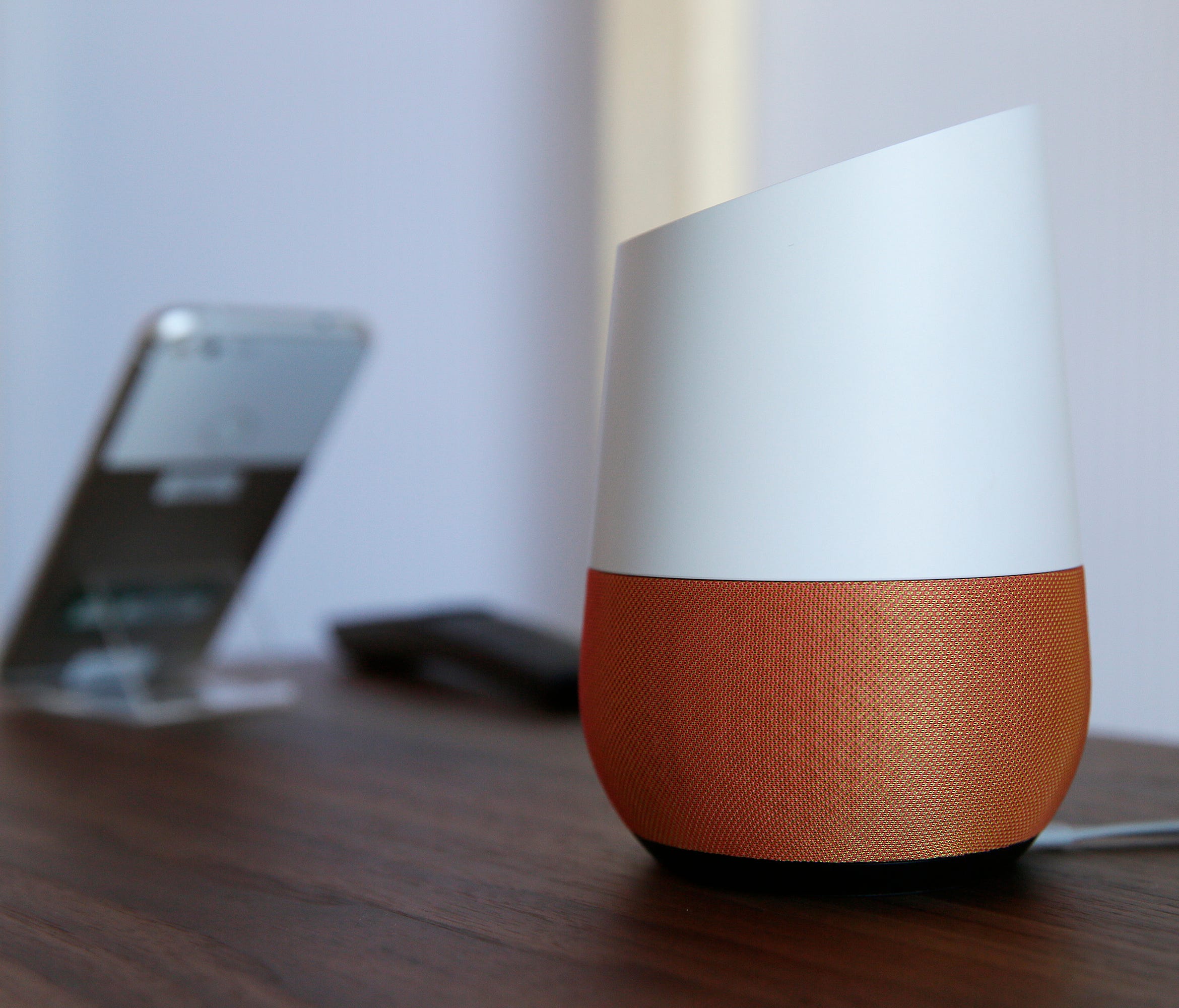 Google Home is Google's voice-activated speaker.