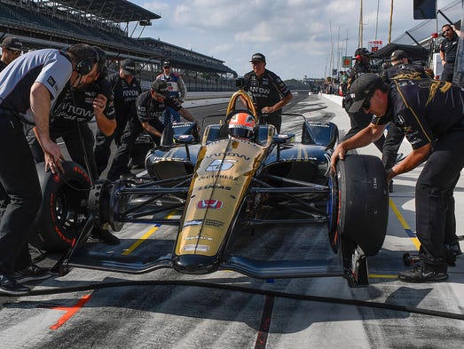 Schmidt Peterson Motorsports IndyCar driver James Hinchcliffe
