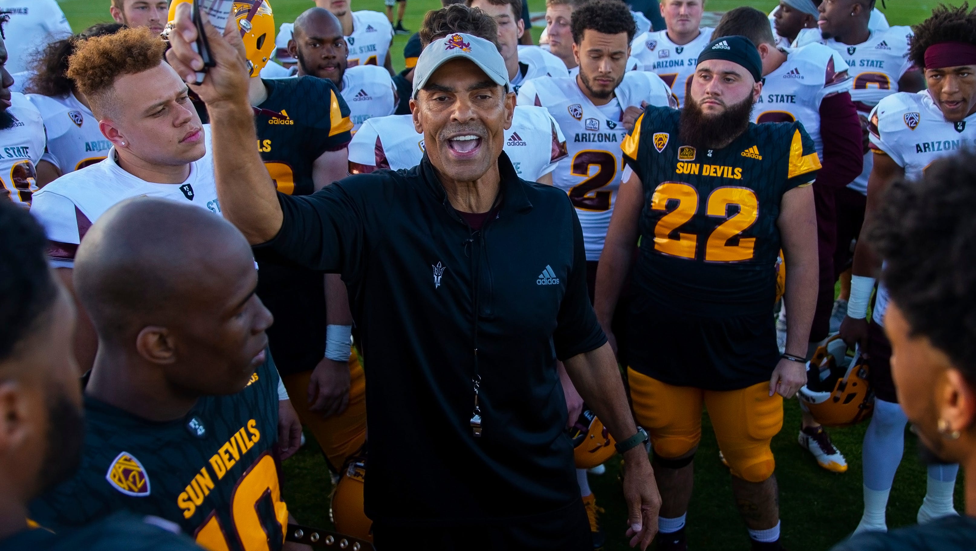 Herm Edwards Plans To Put Arizona State Among Elite In College