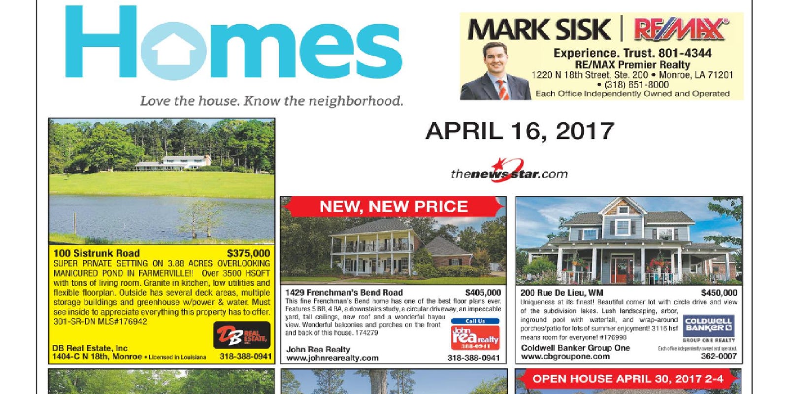 Homes Section For April 23