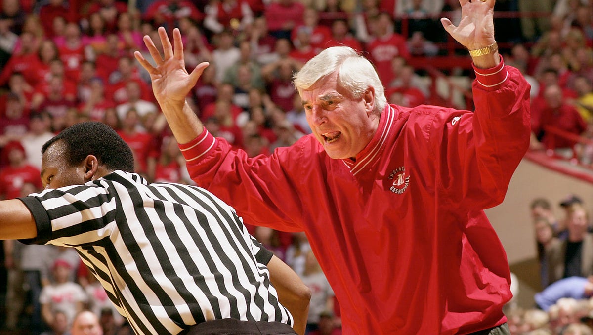 Bobby Knight through the years