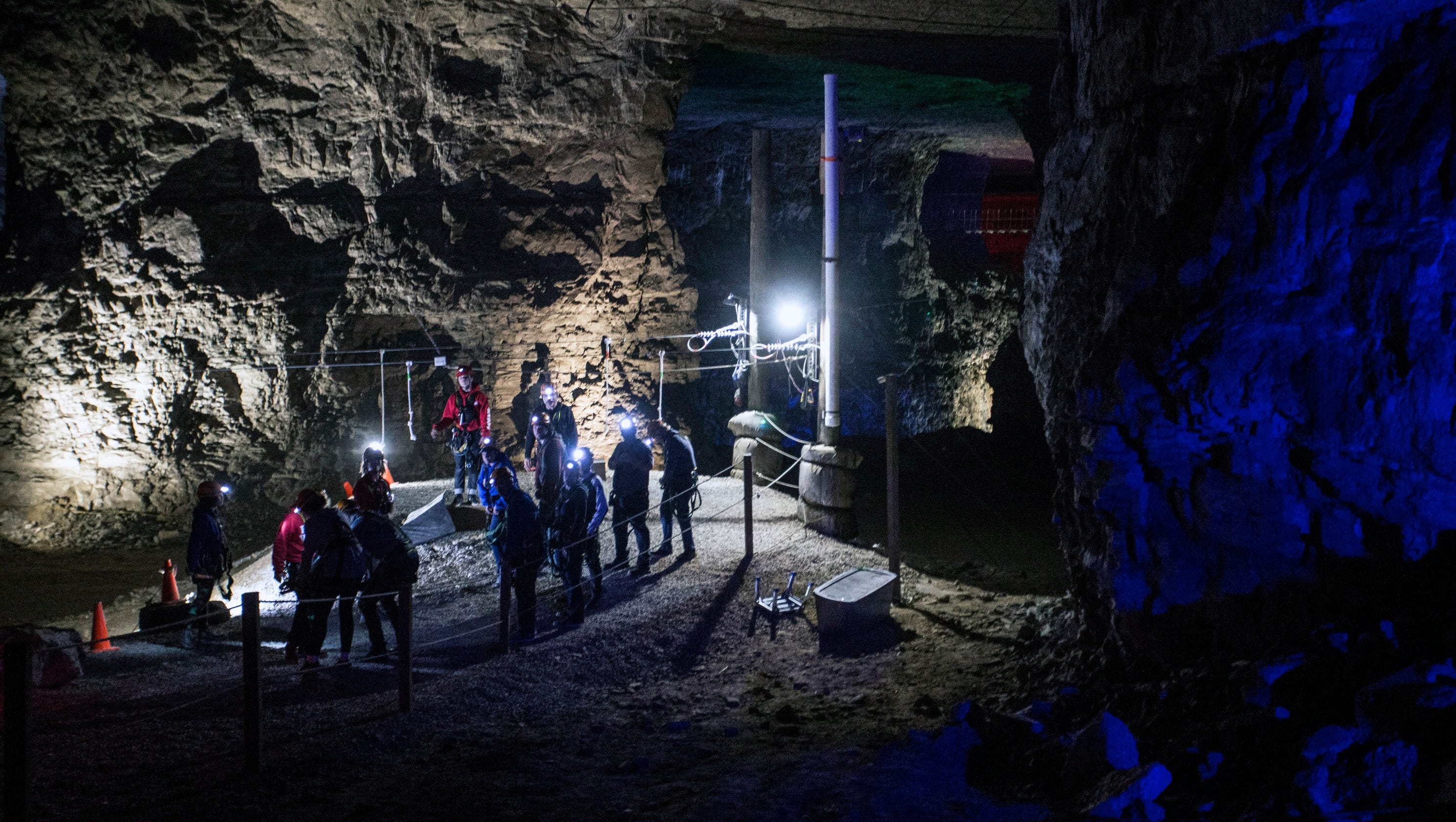 Louisville Mega Cavern 100 acres of Christmas lights, bike park, more