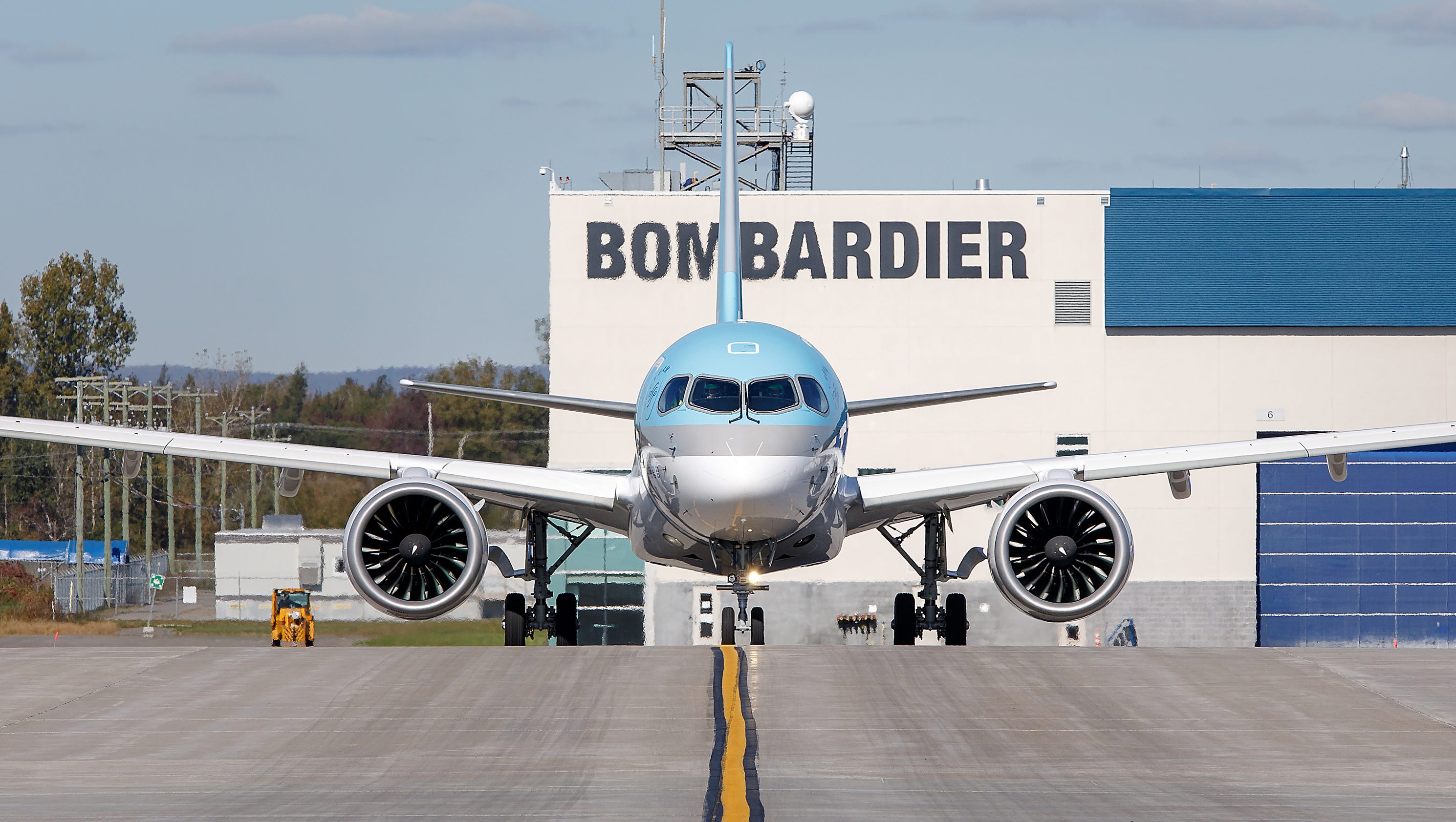 First look: Korean Air shows off its new Bombardier C Series CS300