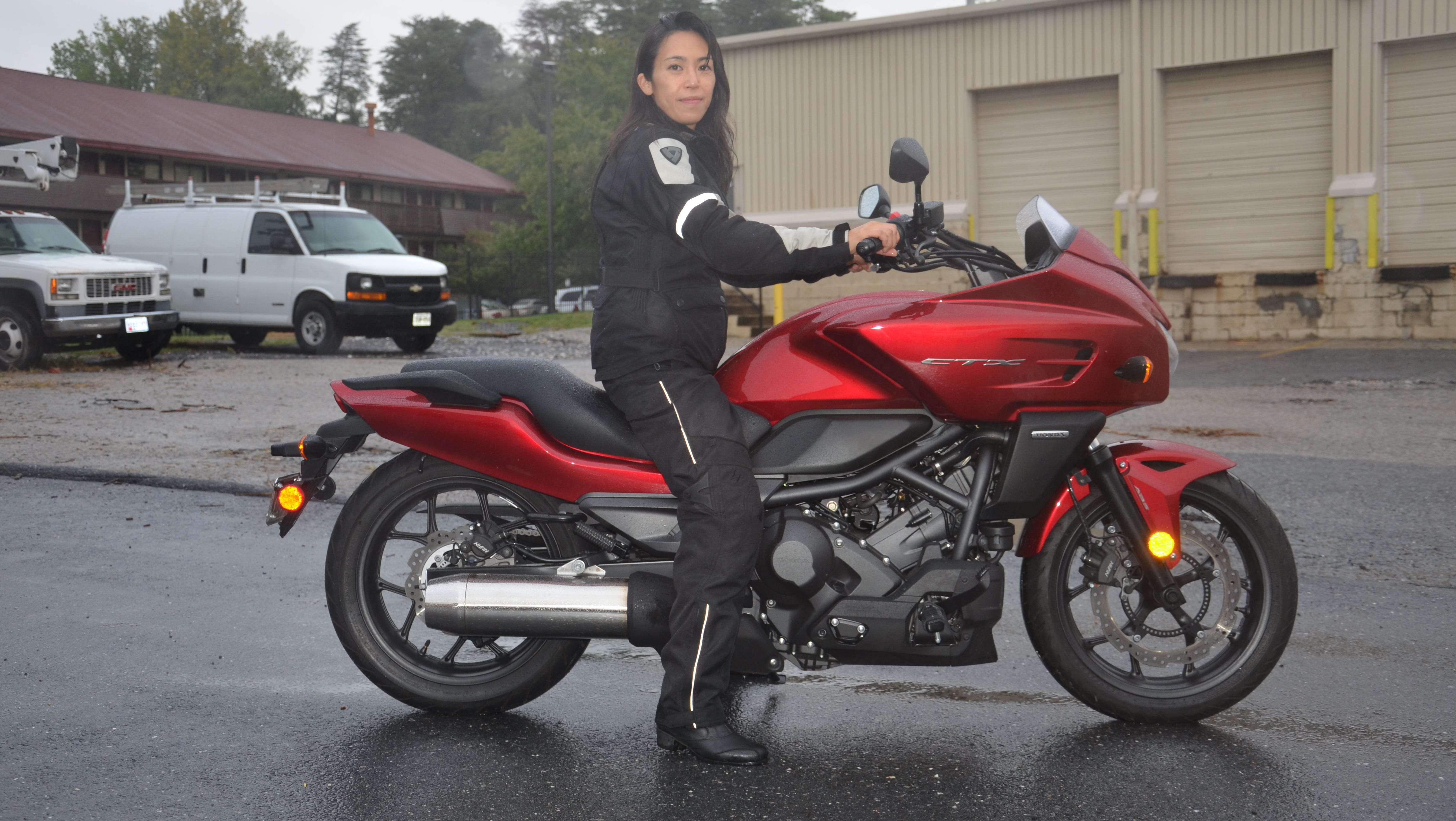 Motorcycle Review Honda Ctx700 Auto Is Smooth Ride