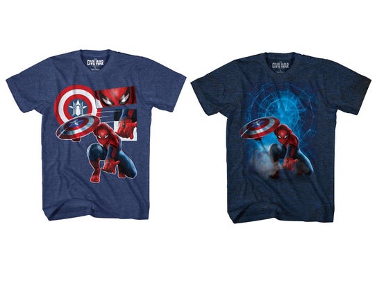 t walmart avengers shirts 'Civil Man a Exclusive: Get merch for War' ready Spider