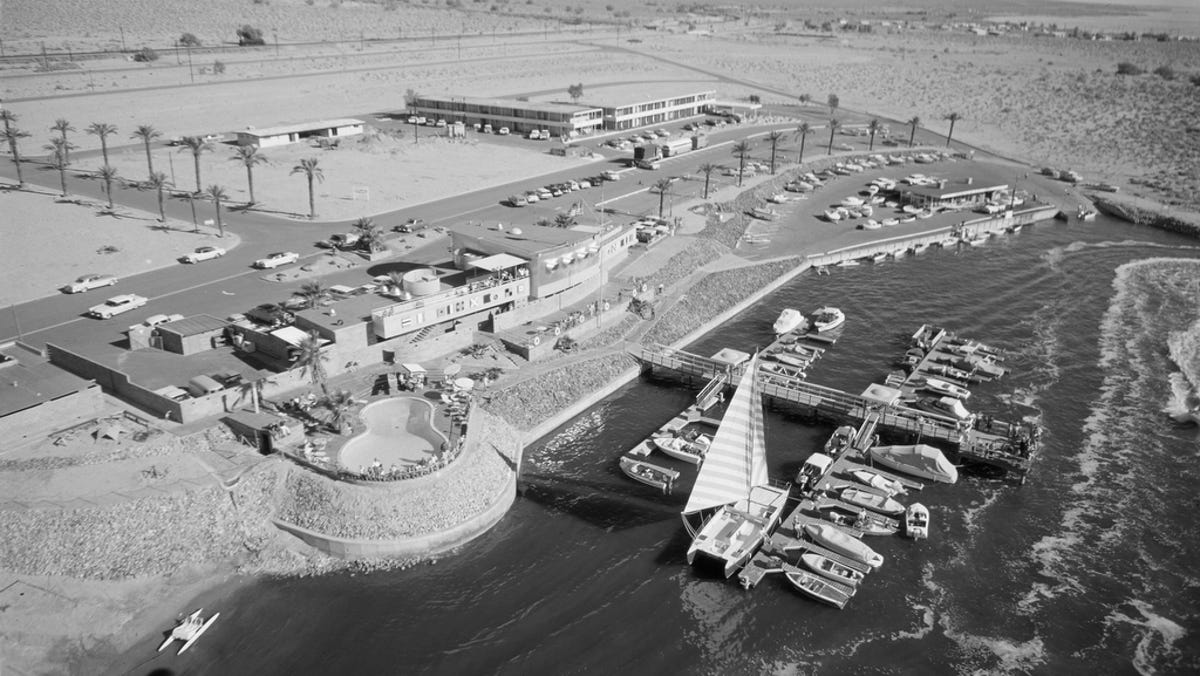 Historic photos of the Salton Sea and North Shore Yacht Club