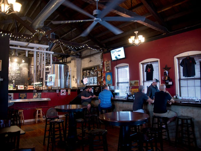 With the brewery as the backdrop, Liquid Hero has one
