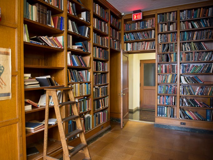 The Caitlin Library at The Detroit News.