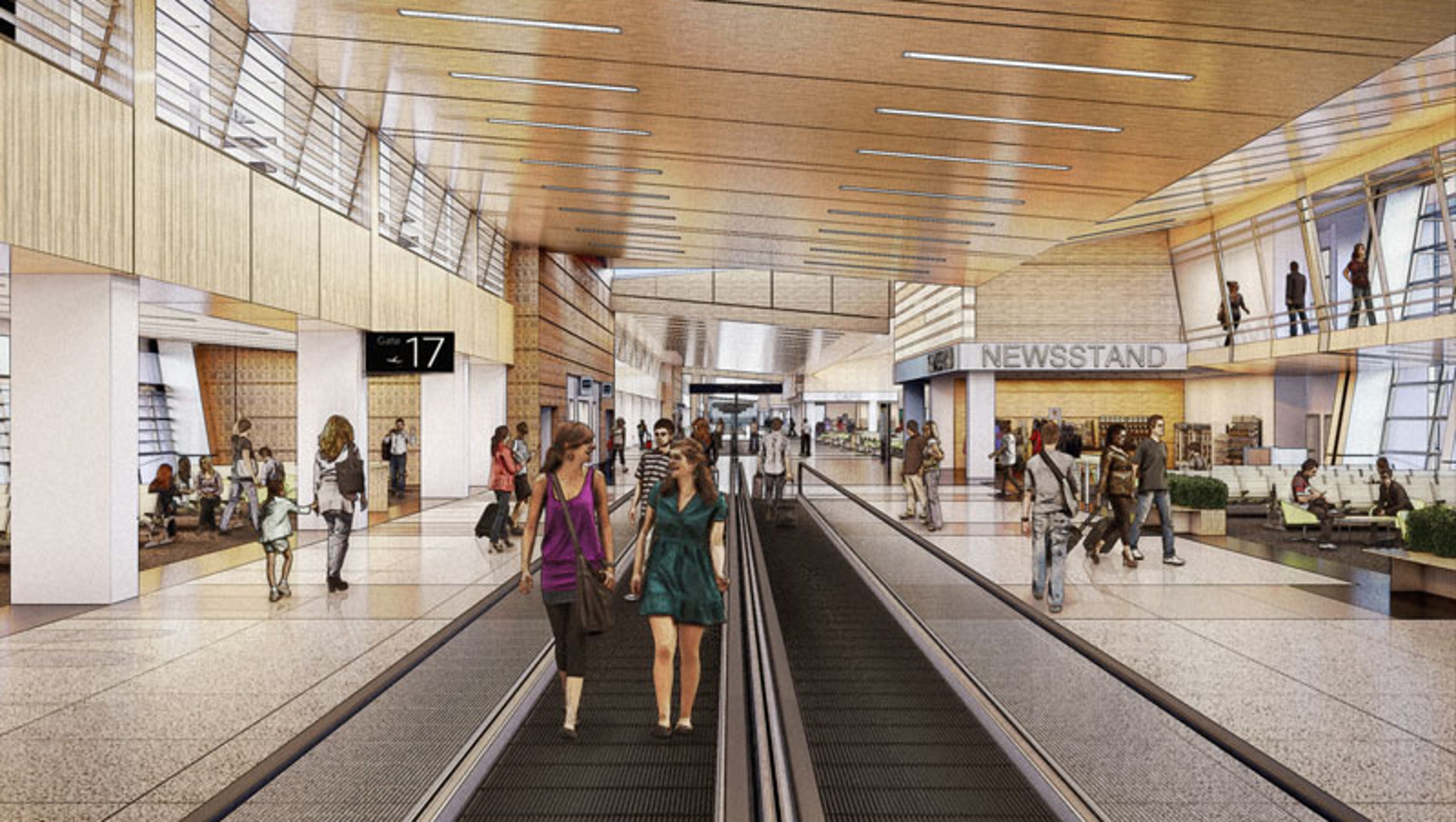 New terminal part of major overhaul at Salt Lake City airport