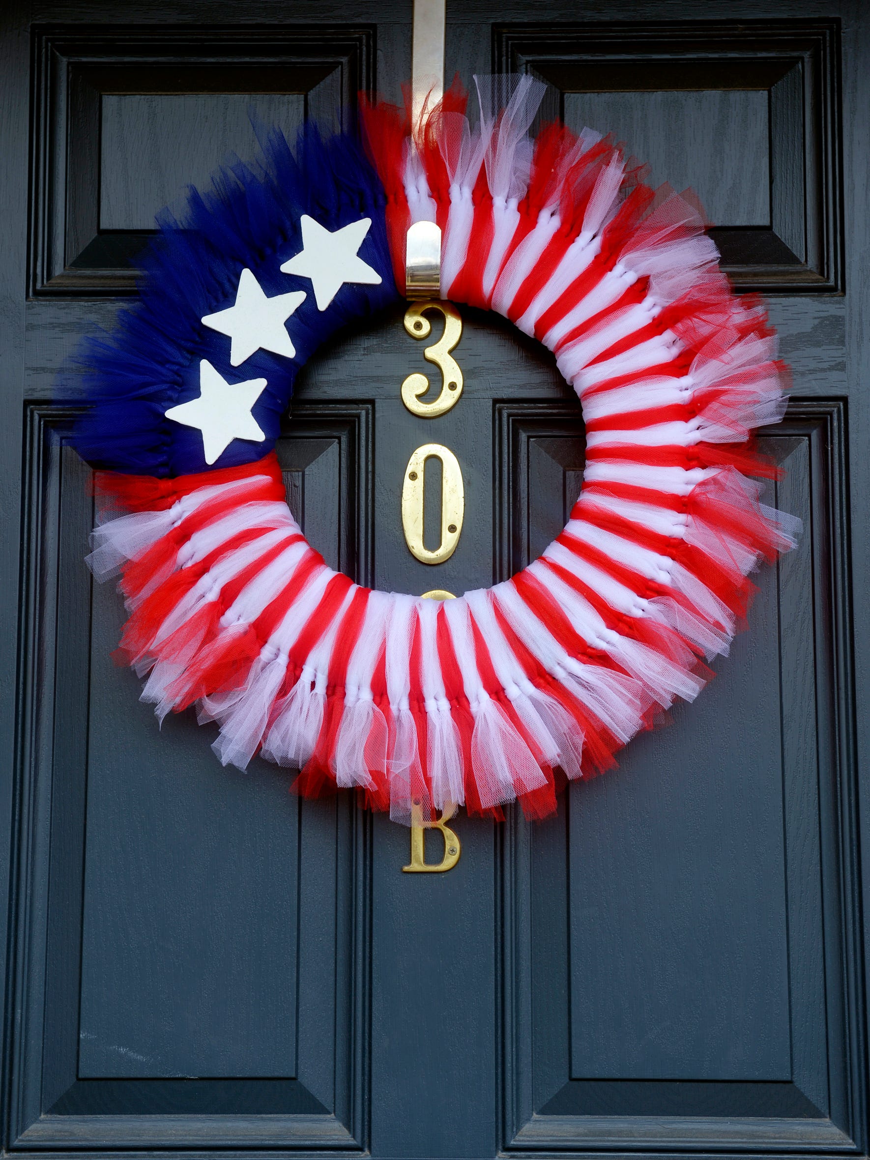 Diy Make Patriotic Wreath