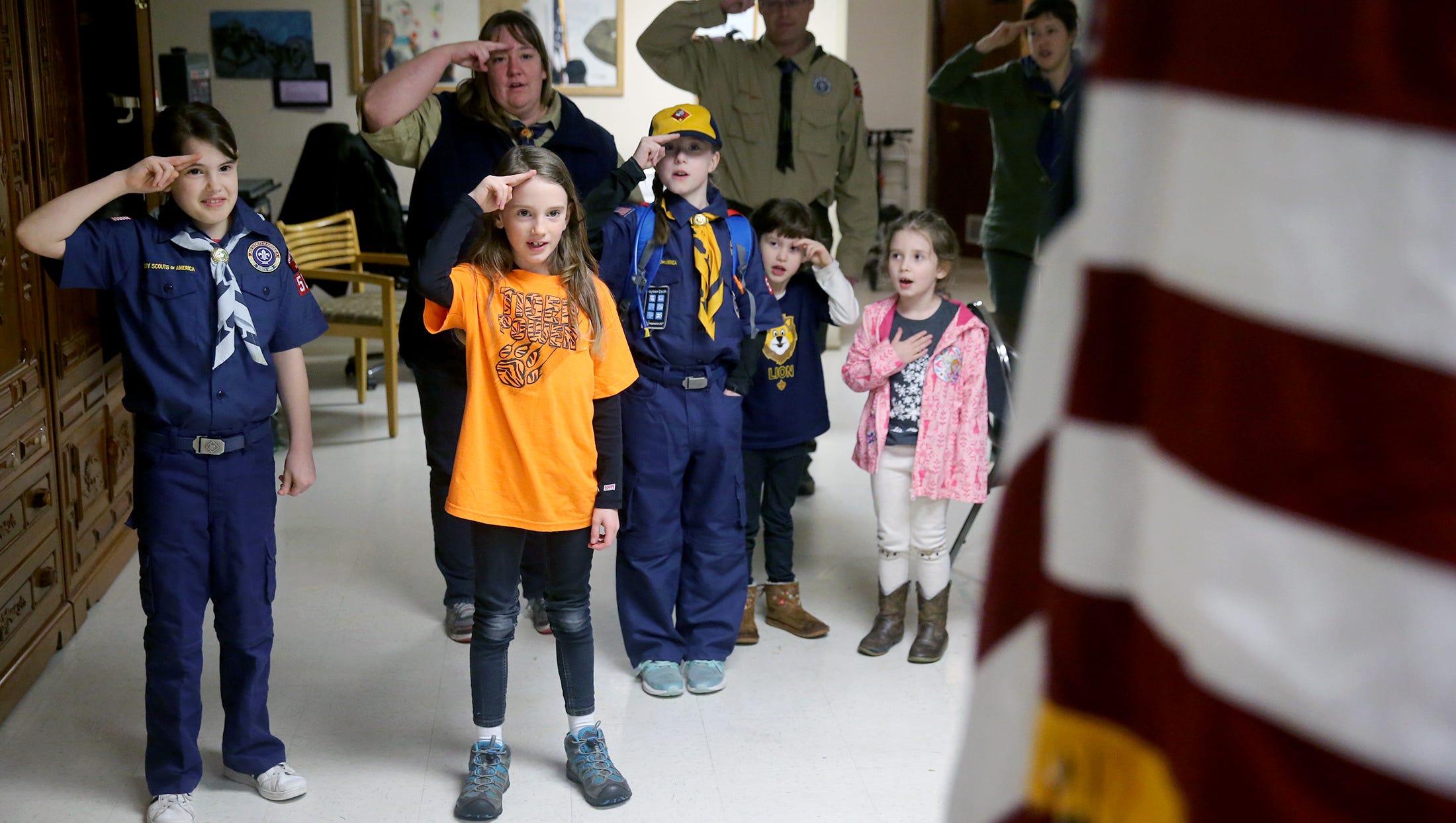 Kitsap County Cub Scout packs their first girl members