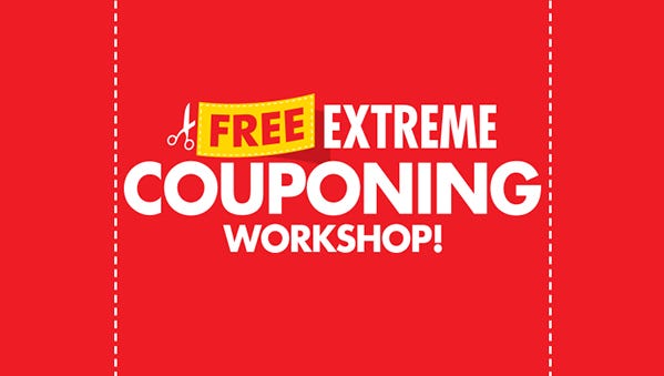 Free Extreme Couponing Workshop