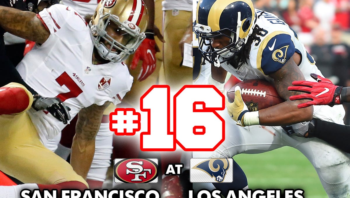 NFL Week 16 games ranked by watchability