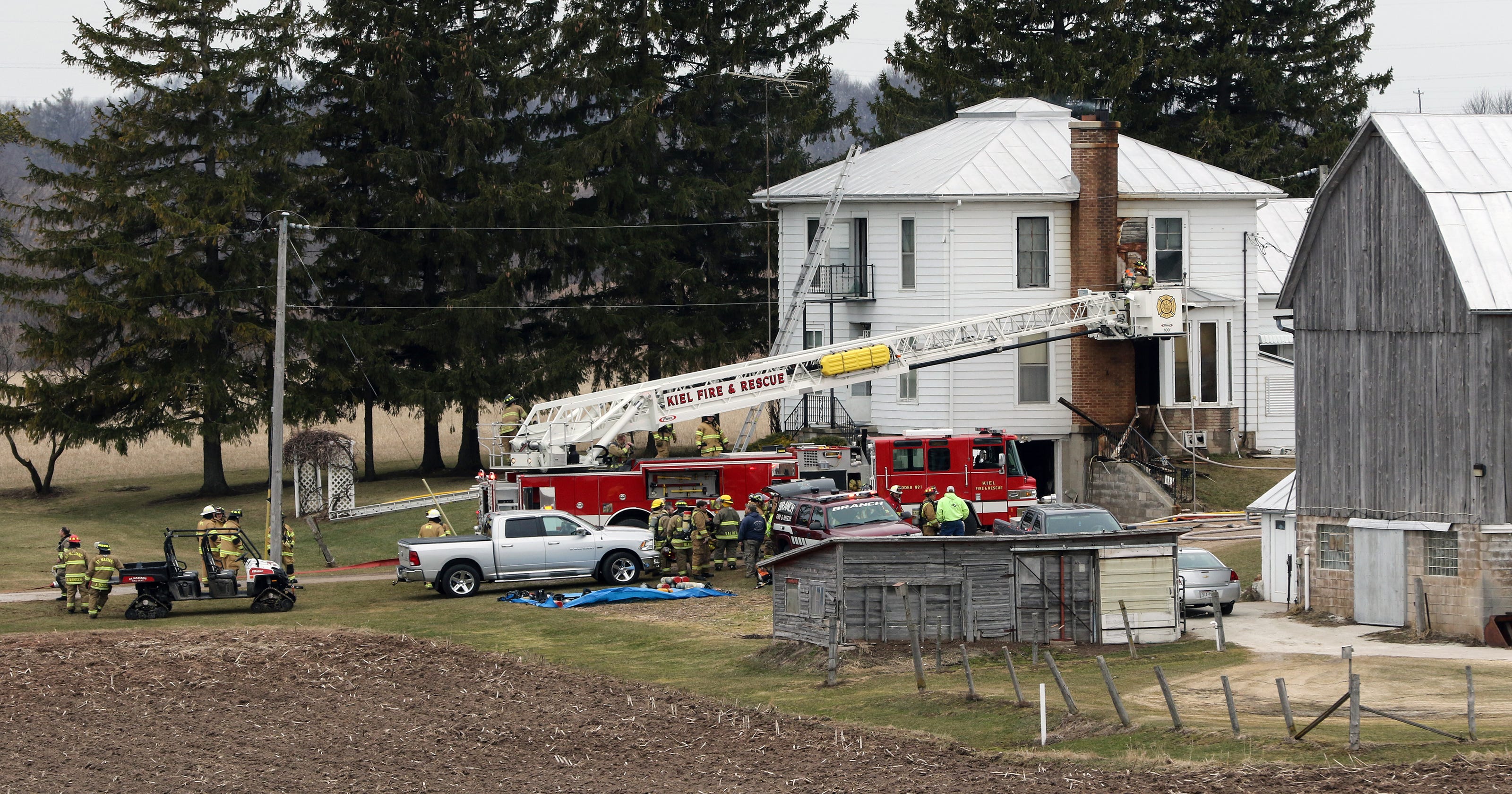 Reedsville fire sparked by woodburner