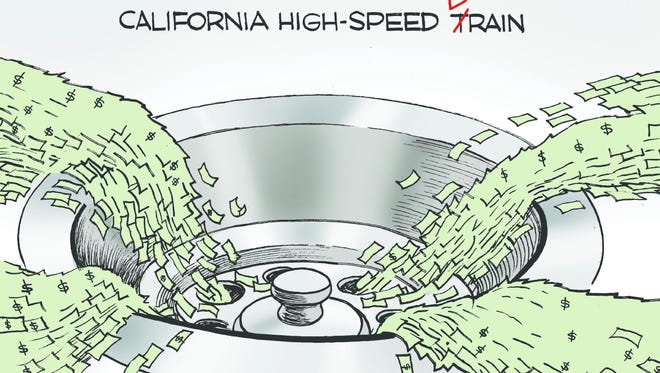 Steve Breen, San Diego Union-Tribune, drew this editorial cartoon.