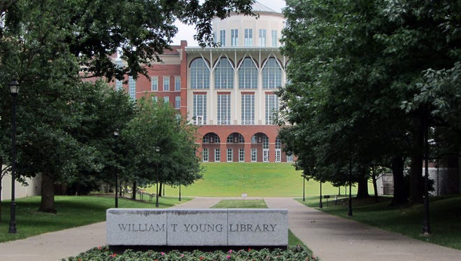 W.T. Young Library on UK's campus in Lexington.