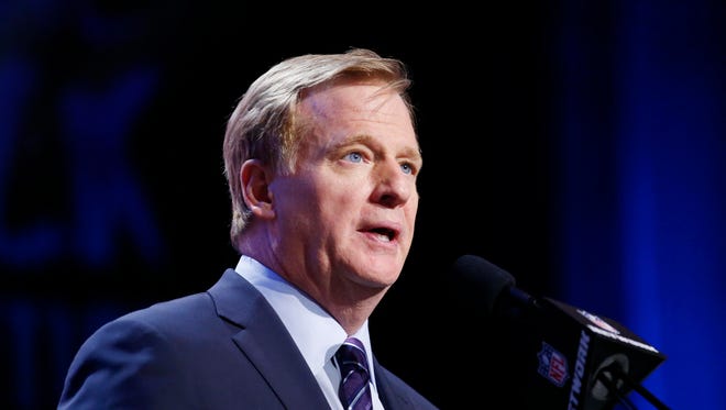 NFL commissioner Roger Goodell is not dead, contrary to a tweet sent out from the NFL's Twitter account.