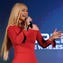 Rapper Iggy Azalea speaks during a Monster Inc. press event for CES 2018 at the Mandalay Bay Convention Center on January 8, 2018 in Las Vegas,