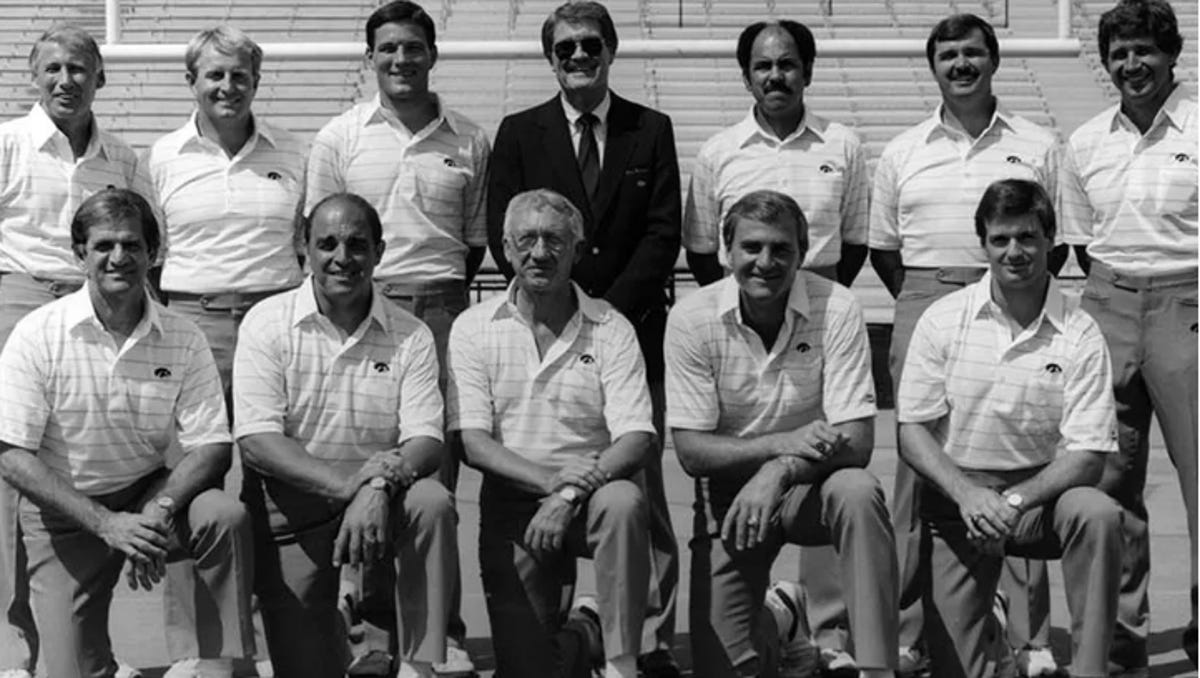 Remembering 1983 Iowa S Legendary Coaching Staff And Team