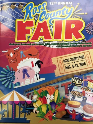 2016 Ross County Fair Premium Book cover